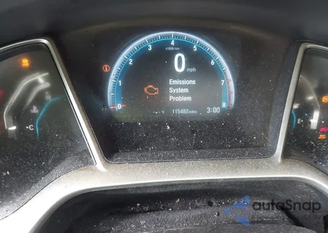 2016 Honda Civic Ex from USA, damaged, VIN 19XFC2F76GE094243